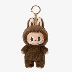AUTHENTIC POP MART LABUBU Exciting Macaron Pendant in Chestnut Cocoa